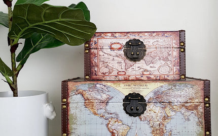 decorative boxes by Woodka Interiors