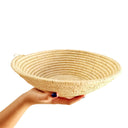 woven basket bowl