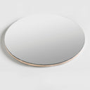 Birch Frameless Round Mirror 40cm