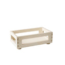 Double birch planter box