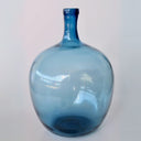 Large decorative blue vase for home interiors