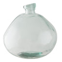 large glass vase in a bubble shape