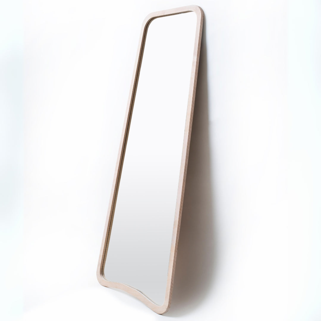 Celtic Leaning Full length Mirror on floor