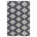UV-resistant CONGO BRONZE area rug with Congolese-inspired design