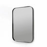 Deep Frame Black Rectangular Wall Mirror