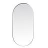 Deep Frame Pod Mirror White – Chic decor mirrors