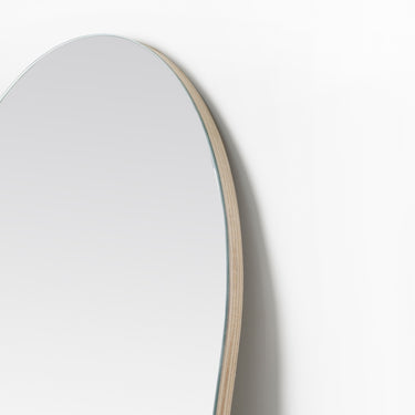 Frameless Arch Floor Mirror