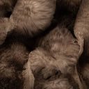 Furrow faux fur throw blanket luxuriously soft blankets for home decor or bed
