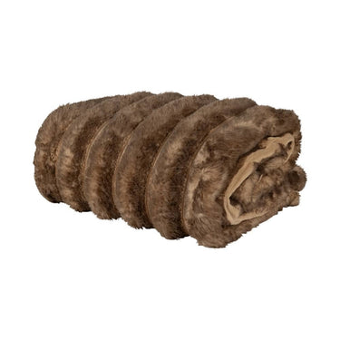 Furrow faux fur throws grizzly couch throw blanket