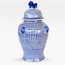 Ginger Jar Patterned Foo Dog Lid