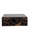 leopard-print glass jewellery box
