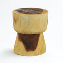 Solid raw Wooden Stool