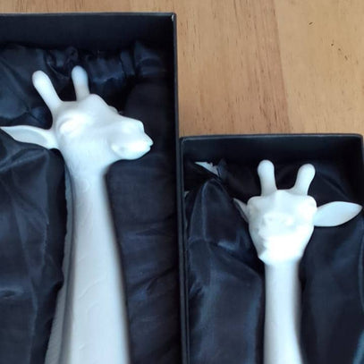 Happy customer image sent on Porcelain Giraffes safely packaged