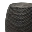 rattan drum stool
