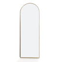 Full length arch mirror - gold thin frame