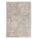 kinky area rug in sandcastle