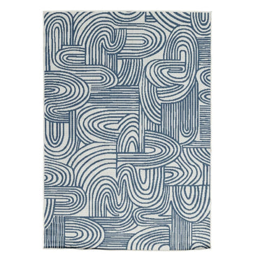 Kinky area rug in surfs up