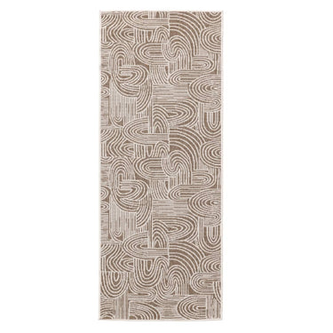 Sandcastle runner rug for indoor and outdoor use