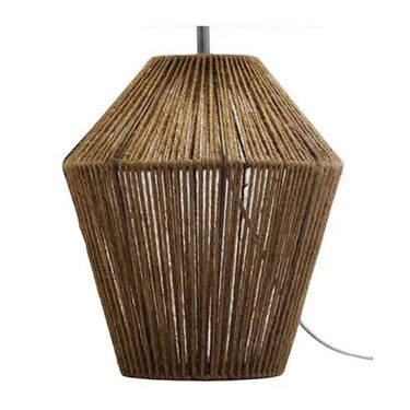 jute lamp base texture