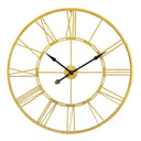 Large Wall Clock in Gold Frame