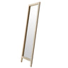 Leaning Floor Mirror in Birchwood