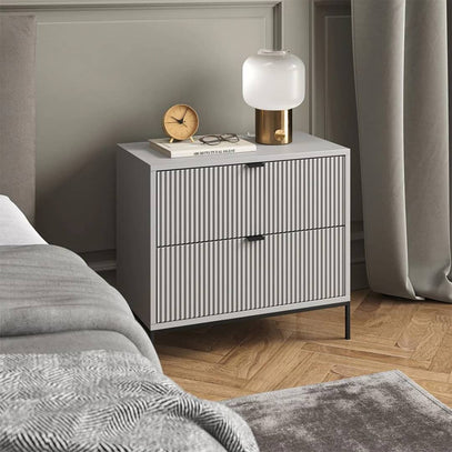 Stylish bedside tables or nightstands for bedroom decor and storage, available online in South Africa.