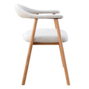 Oak dining chair in Natura