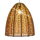 Kenya Basket Pendant Light | wooden ceiling light