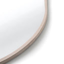 Birch Frame of Pod Mirror By Woodka Interiors