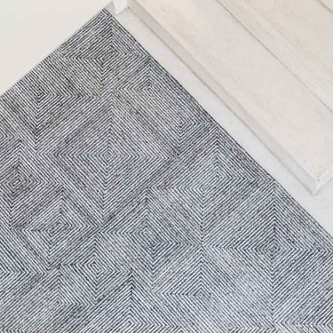 Mesa Area Rug in Oasis with artisanal wool blend design