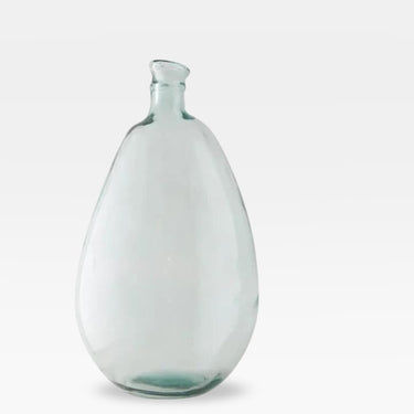 Large glass vase 47cm