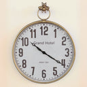 large pocket watch round wall clock