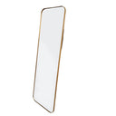 Horizon Gold Rounded Corner Full Length Mirror perfect for your bedroom as a vanity mirror