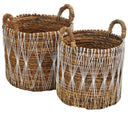 Seabrook decorative storage basket set
