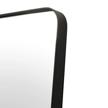 floor mirror with a rust-resistant frame