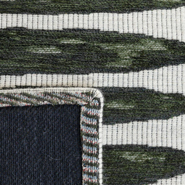 Vertigo Rug in Jungle close up of design