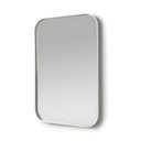 Deep Frame White Rectangle Mirror