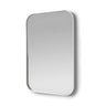 Deep Frame White Rectangle Mirror