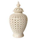 Motif Large White Ginger Jar 50cm