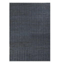 Dark blue textured rug