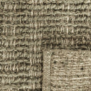 Eco-friendly jute rug with textured weave