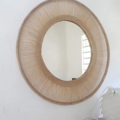customer loves round wall mirror