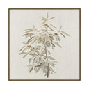 Olivine Wall Art – soft-toned linen canvas with hand-painted finish, framed contemporary wall art for tranquil interiors.