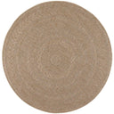 Outdoor Round Rug Whirlpool in Warm Sand for indoor and outdoor use