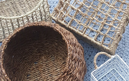 5 Ways to use Baskets as Decor and Storage in the home