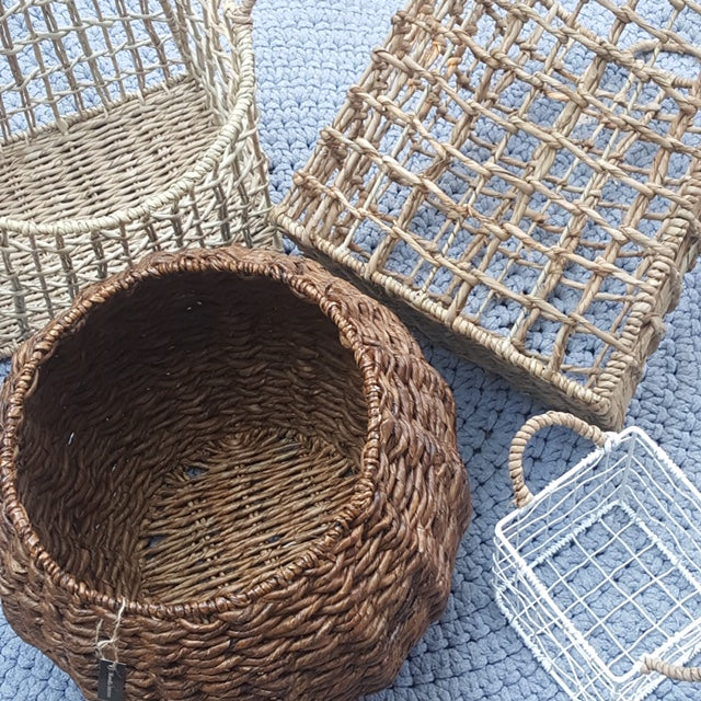 5 Ways to use Baskets as Decor and Storage in the home