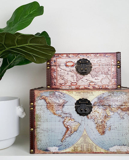 decorative boxes by Woodka Interiors