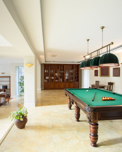 Pool table in Man cave