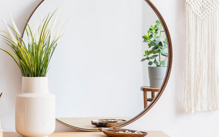 how to use and style with mirrors in the home