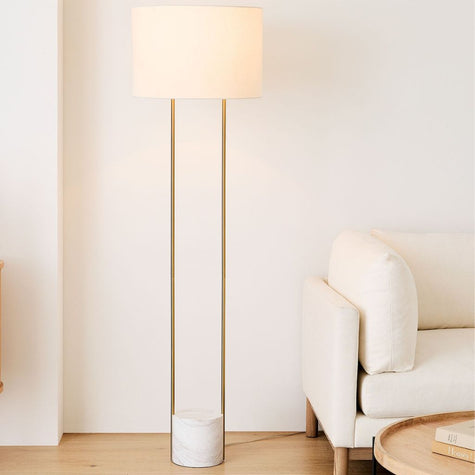 floor lamp in living room